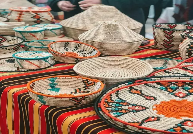 حصیربافی و صنایع‌دستی سنتی تونس